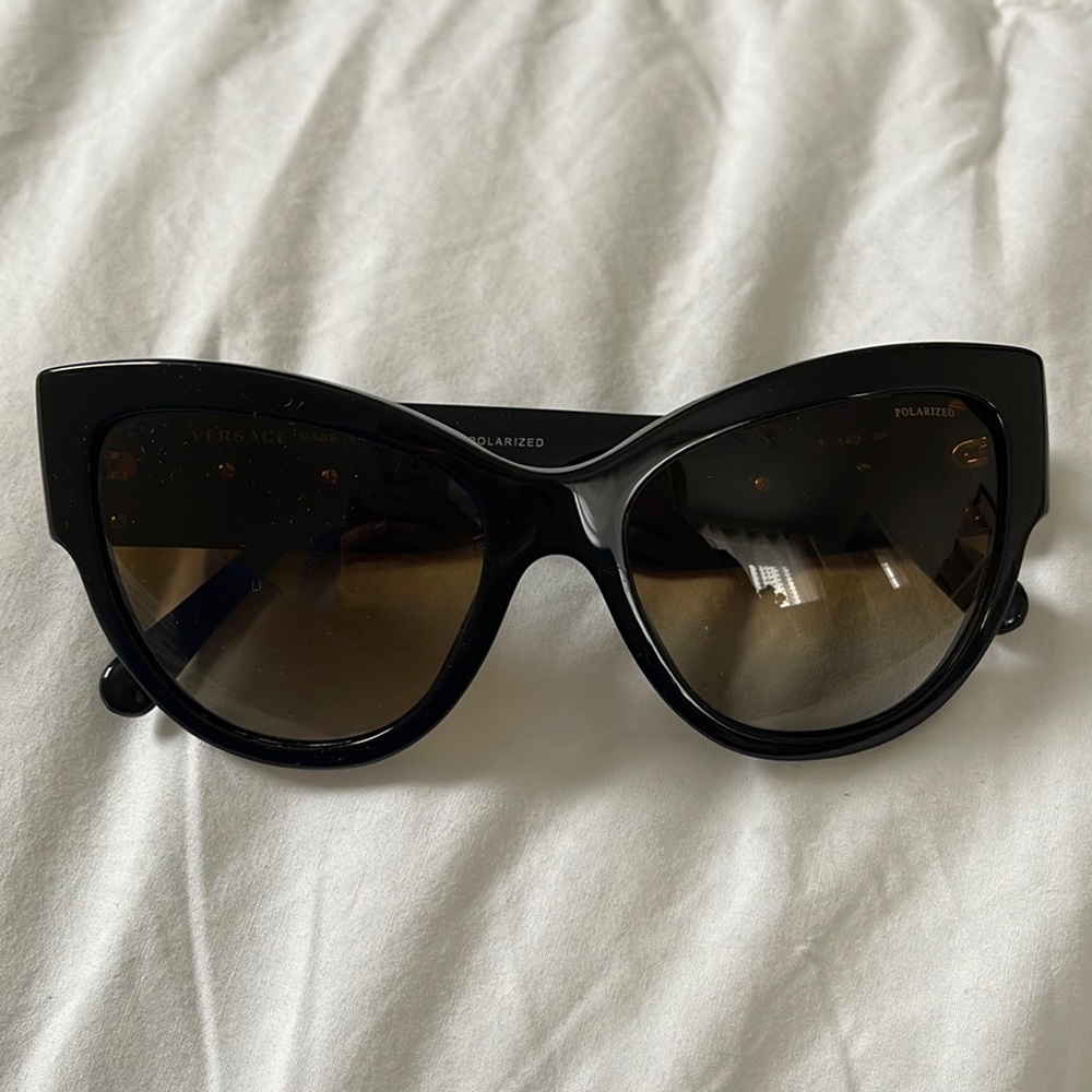 Versace polarized sun glasses